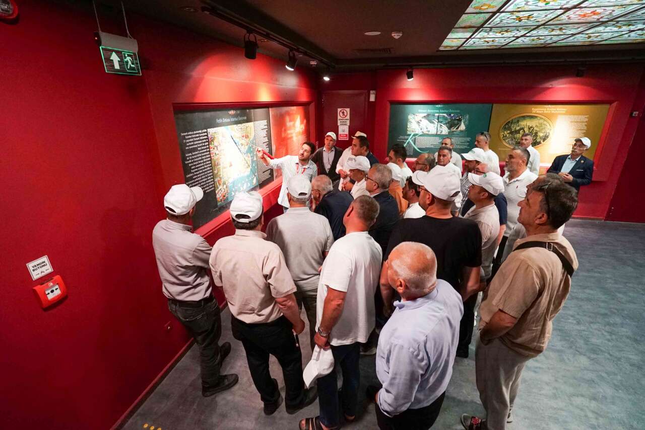 Konyalı muhtarlar iki günde İstanbul'u keşfetti 9